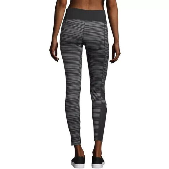Hanes Sport Active Gear Athletic Leggings Sz XXL 2XL Gray Black Full Length NEW - Picture 5 of 10